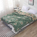 Reversible 100% Cotton Mandala Blanket (All-Season)