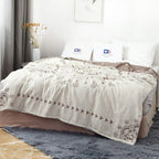 Reversible 100% Cotton Mandala Blanket (Machine Washable)