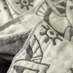 Reversible 100% Cotton Mandala Blanket (Machine Washable)