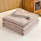 Reversible 100% Cotton Matelassé Blanket