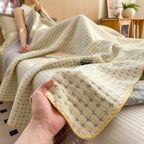 Reversible 100% Cotton Matelassé Blanket