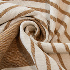 Reversible Chenille Wavy Stripe Sofa Cover