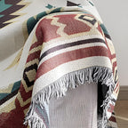 Reversible Jacquard All-Season Picnic Mat (Machine Washable)
