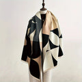 Reversible Lightweight Microfiber Wrap Scarf