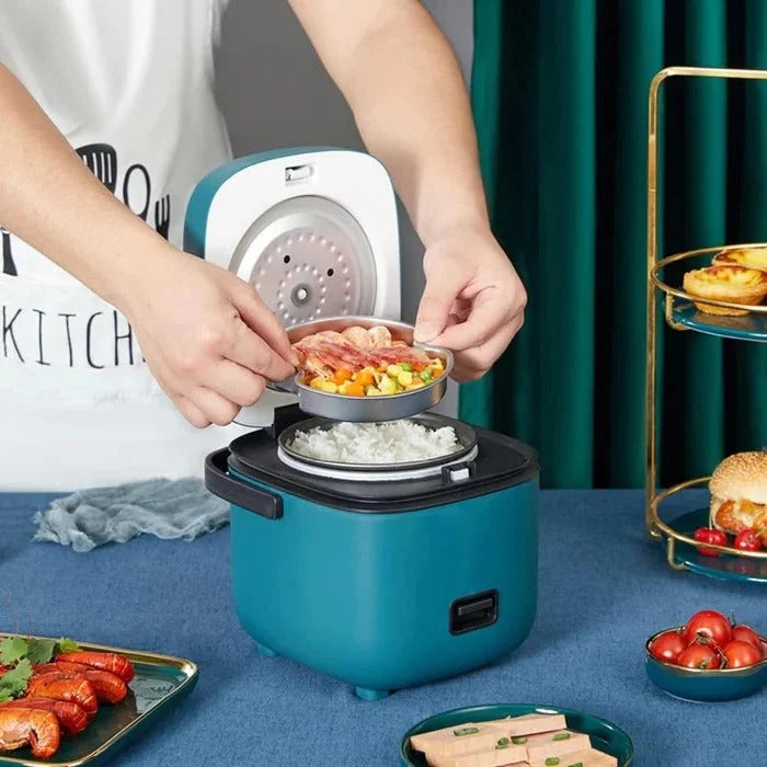Rice Cooker Compact 1.2 Quart Steamer Tray