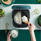 Rice Cooker Compact 1.2 Quart Steamer Tray