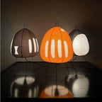 Rice Paper Shade & Iron Base Table Lamp