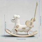 Ride-On Toy 2-in-1 Rocker & Balance Bike