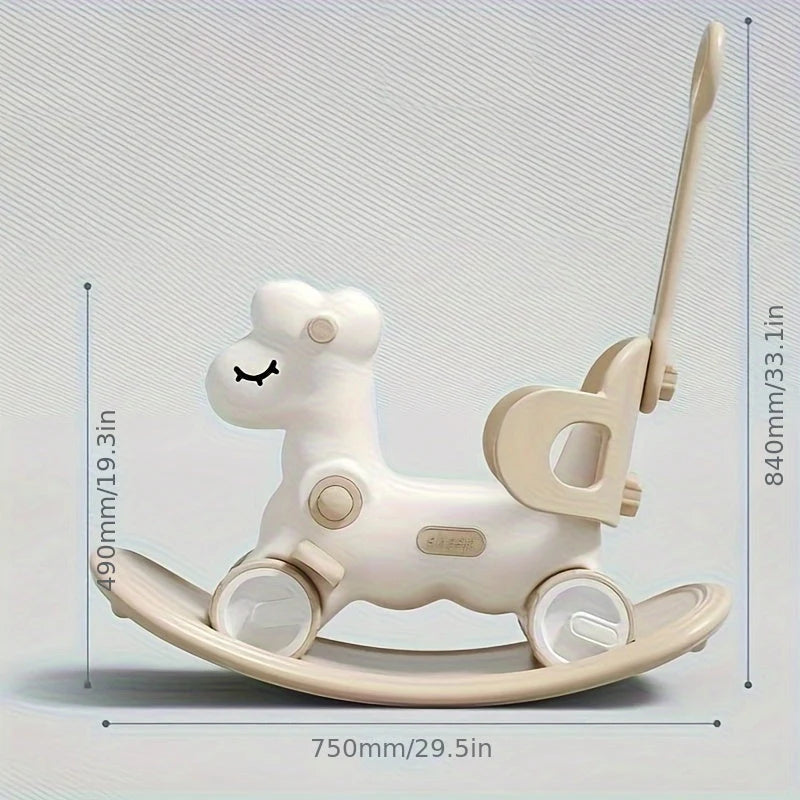 Ride-On Toy 2-in-1 Rocker & Balance Bike