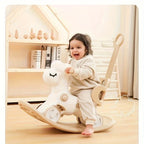 Ride-On Toy 2-in-1 Rocker & Balance Bike