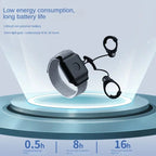 Ring Flashlight Hands-Free Rechargeable Focused Beam