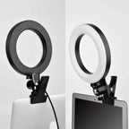 Ring Light 360° Adjustable USB-Powered Dimmable Clip & Tripod