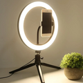 Ring Light 360° Adjustable USB-Powered Dimmable Clip & Tripod