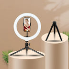 Ring Light 360° Adjustable USB-Powered Dimmable Clip & Tripod