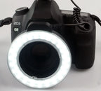 Ring Light Lens-Mounted 48 LEDs Six Adapter Rings
