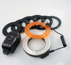 Ring Light Lens-Mounted 48 LEDs Six Adapter Rings