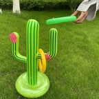 Ring Toss Game Inflatable Cactus Includes Six Rings