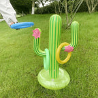 Ring Toss Game Inflatable Cactus Lightweight PVC