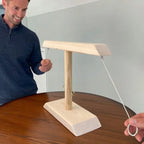 Ring Toss Game Wood & Steel Portable Indoor Outdoor