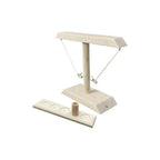 Ring Toss Game Wood & Steel Portable Indoor Outdoor
