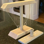 Ring Toss Game Wood & Steel Portable Indoor Outdoor
