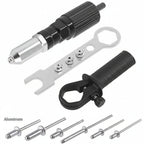Rivet Adapter Kit Drill-Powered Interchangeable Nozzles M2.4-M4