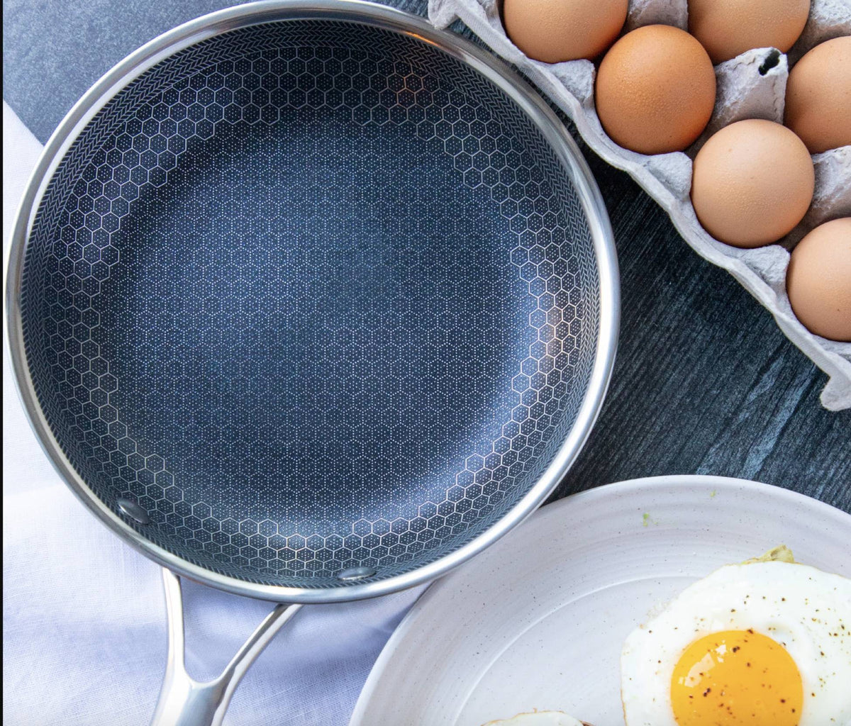 Roasting Pan Square Stainless Steel Pixel Non-Stick Induction-Ready