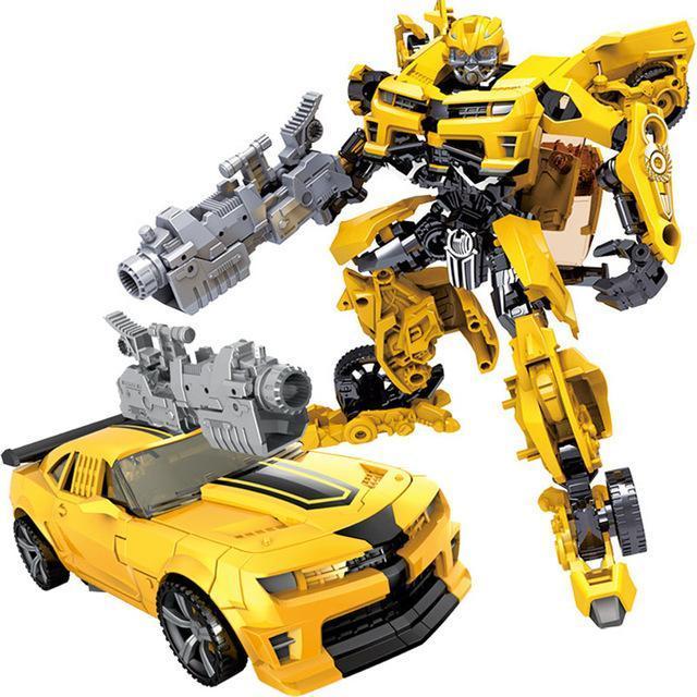 Robot Car Toy 2-in-1 Durable ABS & Battery-Free