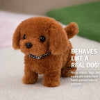 Robot Dog Toy Plush Interactive Walking & Barking