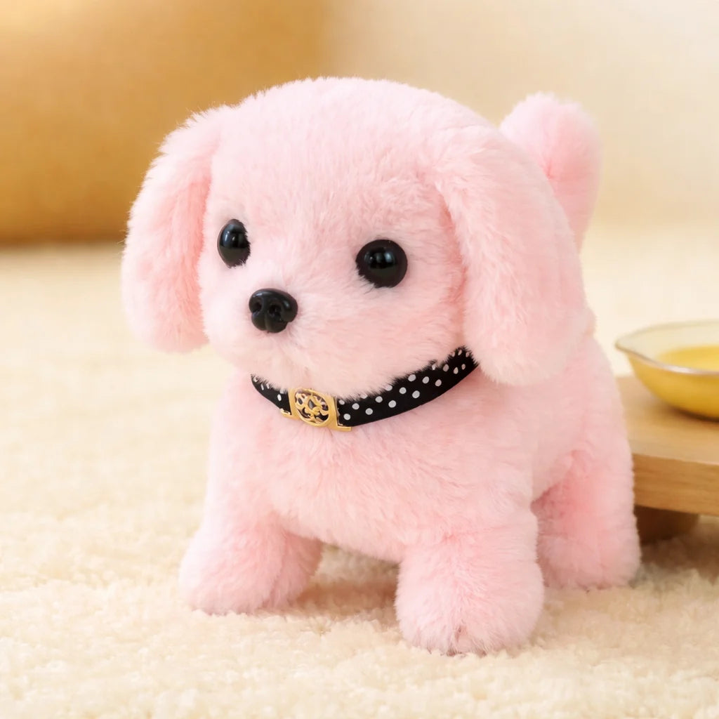 Robot Dog Toy Plush Interactive Walking & Barking