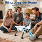 Robot Dog Toy Programmable 6-Hour Runtime USB-C Charging