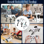 Robot Dog Toy Programmable 6-Hour Runtime USB-C Charging