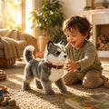 Robot Dog Toy Walking & Tail-Wagging Touch-Responsive