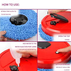 Robot Mop Rotating & Spray Mopping Self-Charging Dock