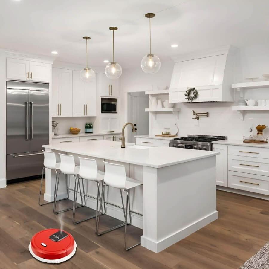 Robot Mop & Vacuum Smart Navigation Auto-Charging 3 Modes