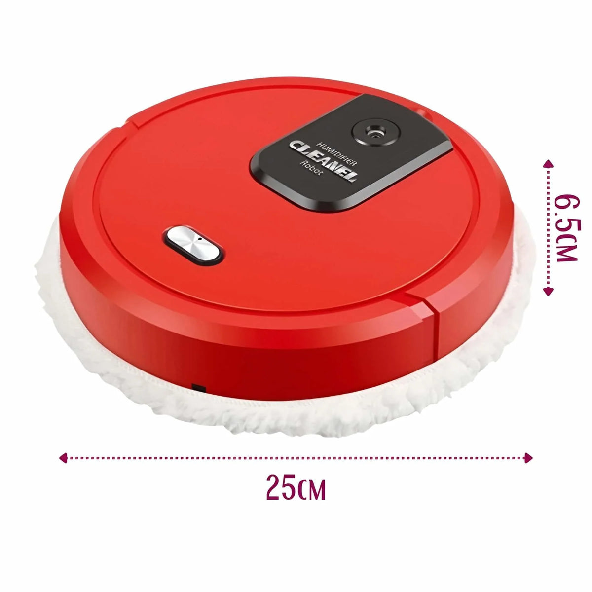 Robot Mop & Vacuum Smart Navigation Auto-Charging 3 Modes