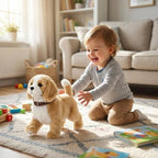 Robot Puppy Interactive Plush Walking & Barking