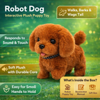 Robot Puppy Toy Lifelike Movements Sound & Touch Reactive