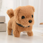 Robot Puppy Toy Walking & Barking Plush Travel Size