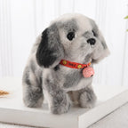 Robot Puppy Toy Walking & Barking Plush Travel Size