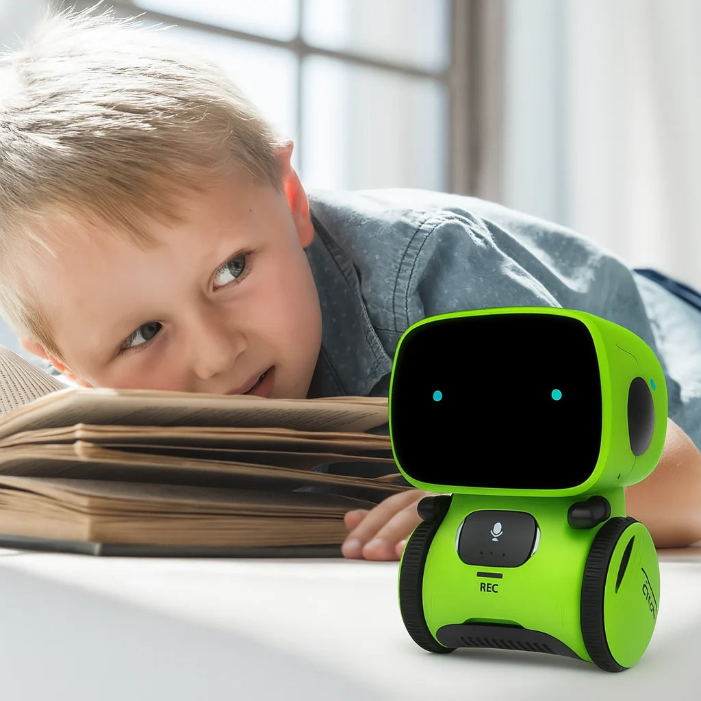 Robot Toy Voice Command & Recorder USB Rechargeable
