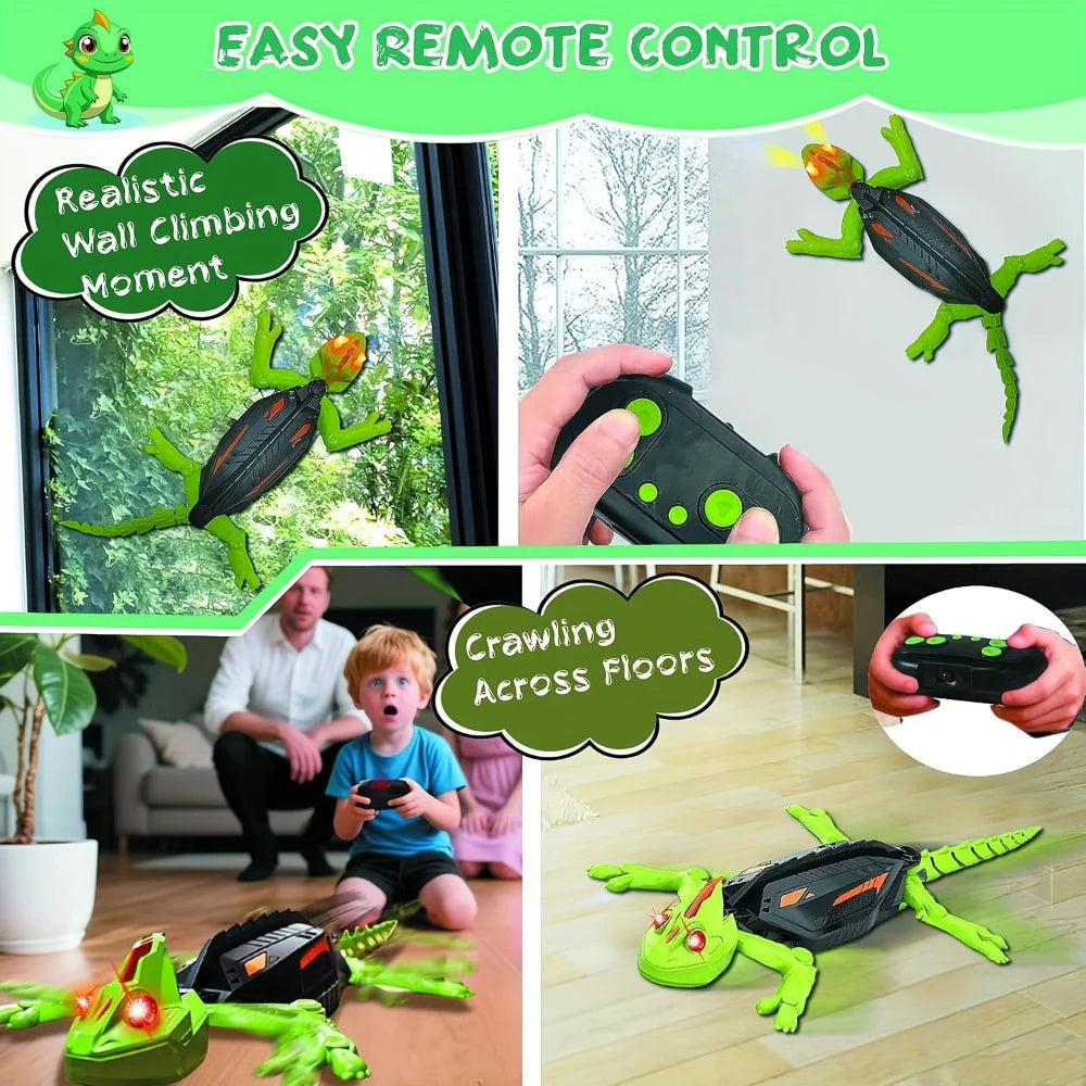 Robot Toy Wall-Climbing USB Rechargeable & Wireless Remote