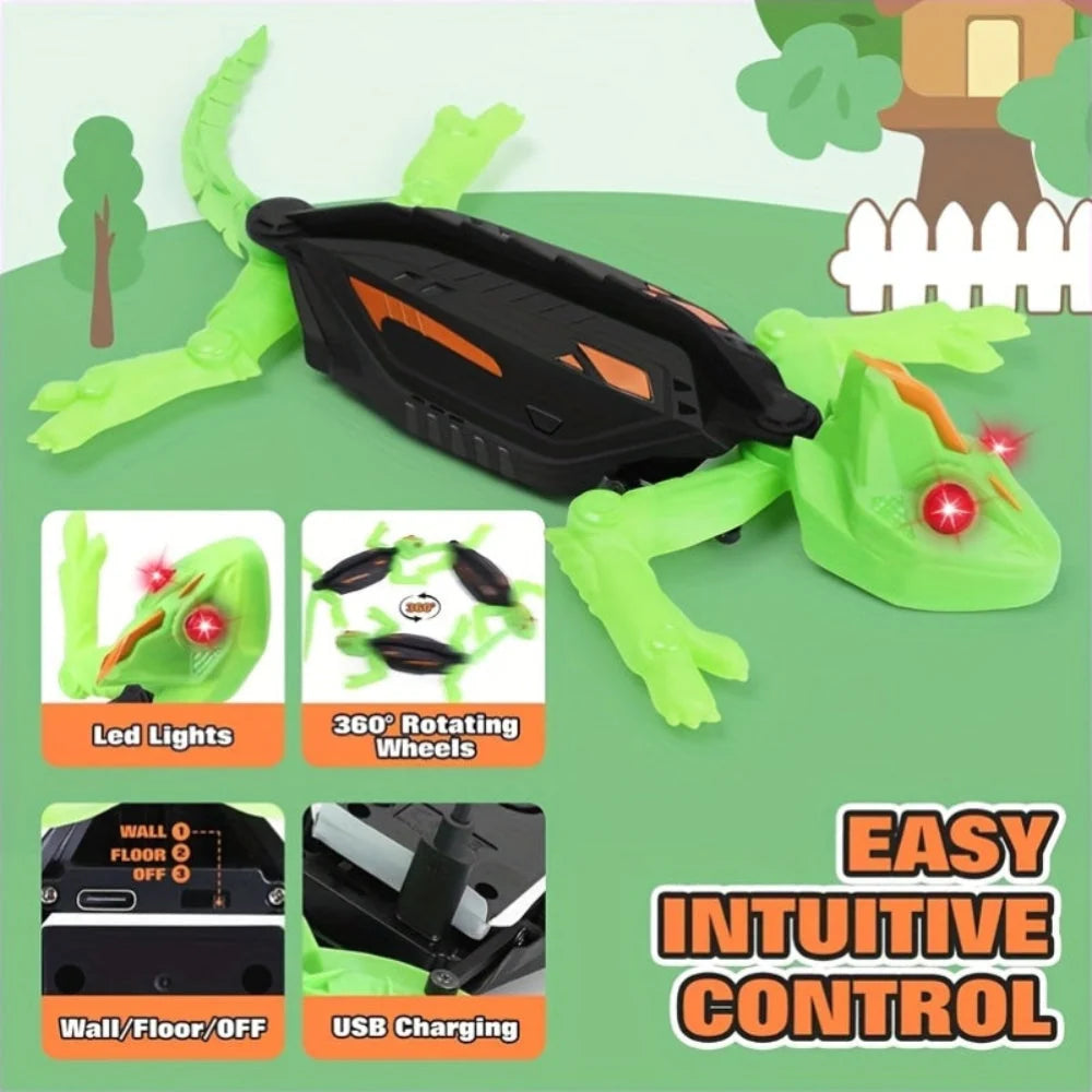 Robot Toy Wall-Climbing USB Rechargeable & Wireless Remote