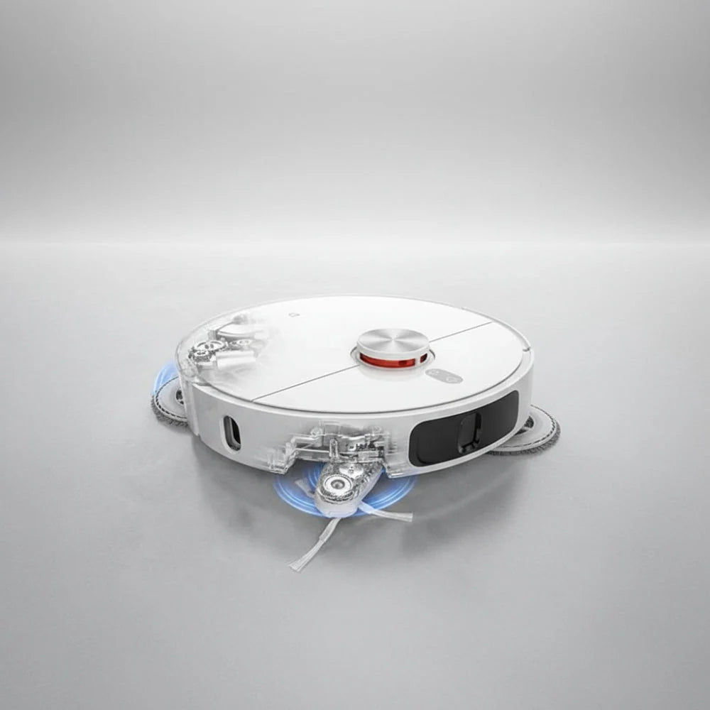 Robot Vacuum AI Navigation Compact & Quiet 30-Min Runtime