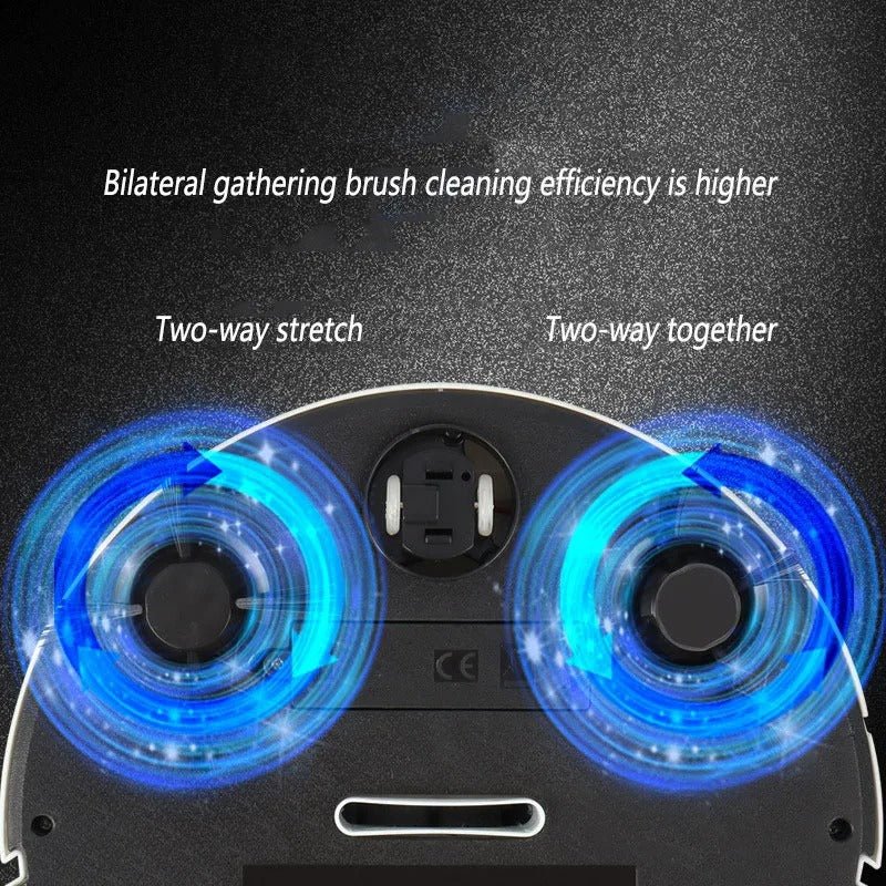 Robot Vacuum Cleaner HEPA Filter Ultra-Quiet 90-Min Runtime