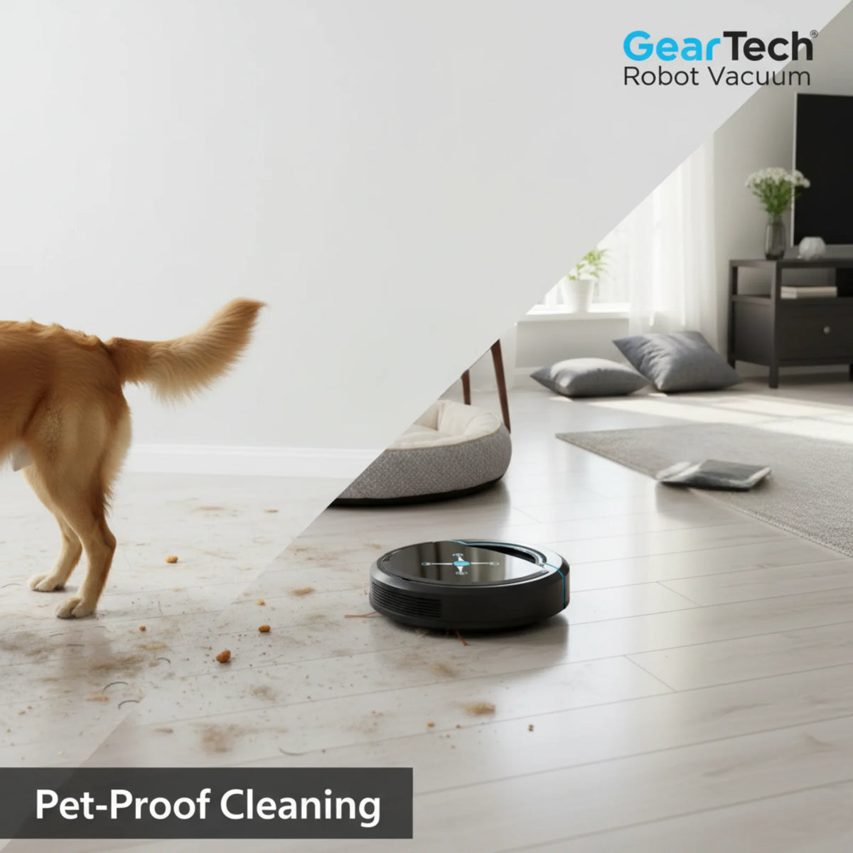 Robot Vacuum Cleaner Smart Navigation 16-Hour Battery Quiet Operation