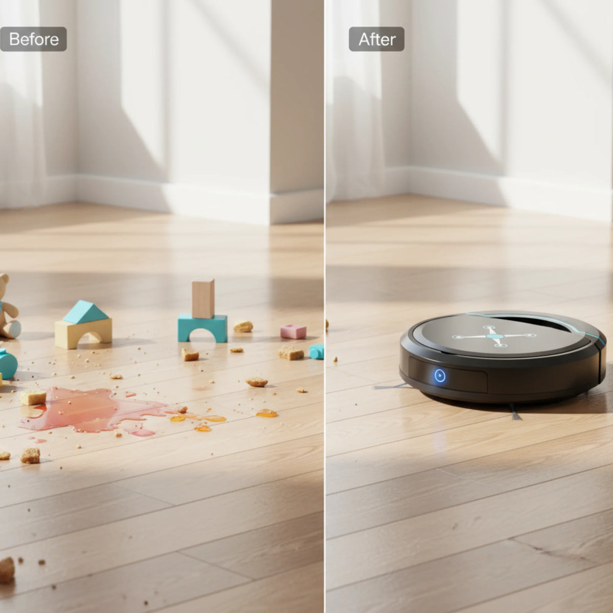 Robot Vacuum Cleaner Smart Navigation 16-Hour Battery Quiet Operation