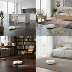 Robot Vacuum Cleaner Vacuuming & Mopping Smart Navigation