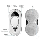 Robot Window Cleaner AI Path Mapping 5600Pa Suction
