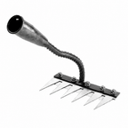 Robust Steel Ergonomic Weed Rake (5–7 Teeth)